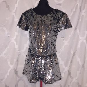 Sequin Romper